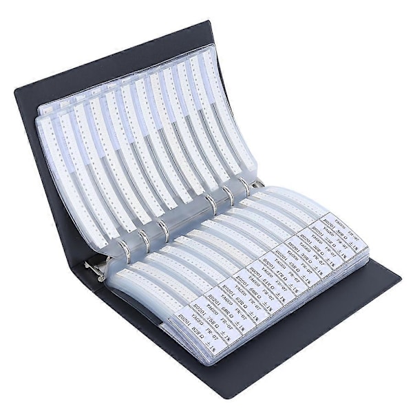 0201 170 Värde Motståndssortiment Kit Elektroniska Komponenter Plast Provbok Svart YEMAA