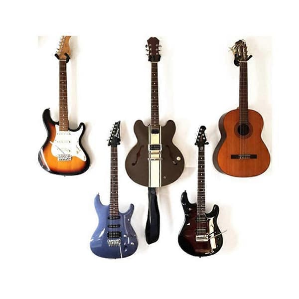 1 Pack Gitarrhängare Väggfäste för Gitarr Hängare Gitarrkrok för Elektrisk Akustisk och Basgitarrer