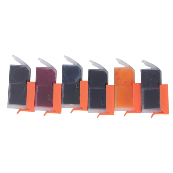 Bläckpatron ABS-skrivarpatron med bläck för PIXMA IP4870 IP4970 IX6560 Skrivare BK BK C M Y GY YEMAA
