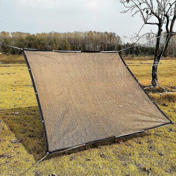 40% sort skyggeklud, 20 x 20 fod holdbar netpresenning