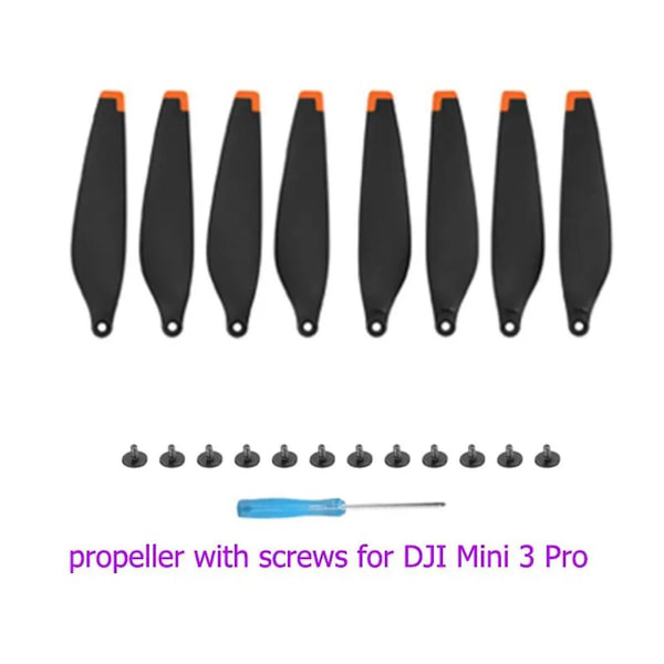 16 stk 6030f Propeller til Mini 3 Pro Drone Lettvekt Propellerblad Utskifting Vinger Reservedeler Fo