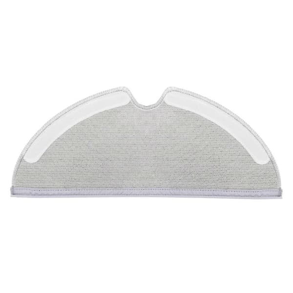 4-pack Full Cover Design Mopp för Mijia 1c 1t F9 D9 Robotdammsugare - Torrt & Vått Moppduk, Vattenbrun