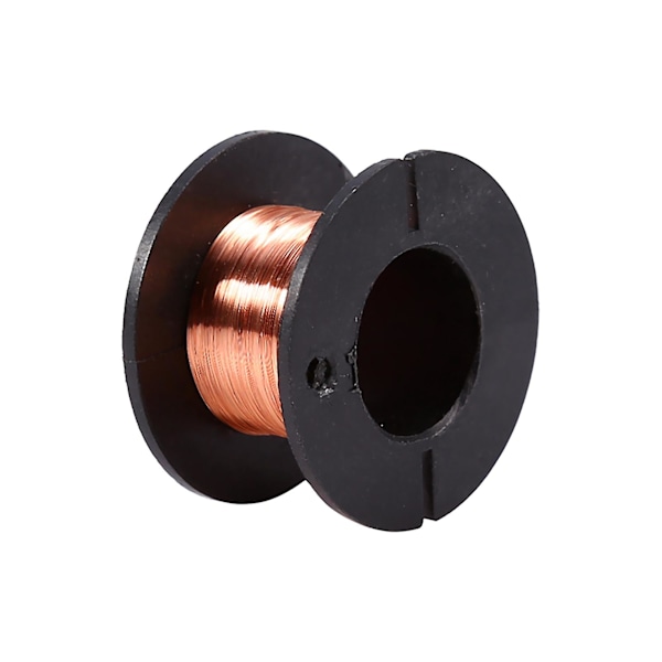 Kobberviklingstråd - 5 stk, 0,1 mm, 12 m længde