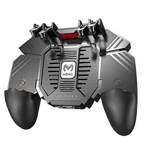 MEMO AK77 Pelikäyttöinen Puhelimen Jäähdytystuuletin Pelikontrolleri Pubg Controller Tuulettimen kanssa Pubg Mobile Trigge