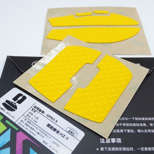 Hz-y Mouse Skin Stickers För Gpro X Superlight Möss Side Tape Stickers