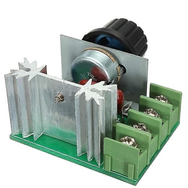 1 stk. 2000W AC Motor Hastighedsregulator, 50-220V 25A AC Motor Hastighedsregulator Justerbar Spændingsregulator