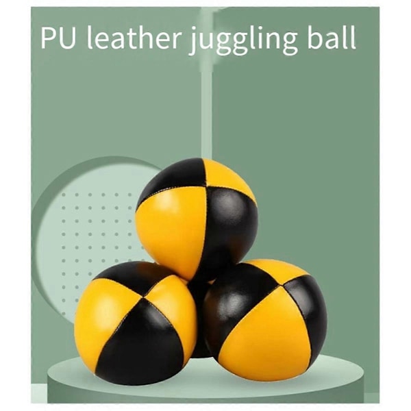 PU Handkastboll Elastisk Mjuk Gummi High-End Magisk Jongleringsboll Akrobatik Rekvisita Handkast