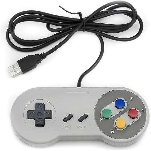 2 stk. til Windows PC USB super Famicom spil PC controller SFC gamepad
