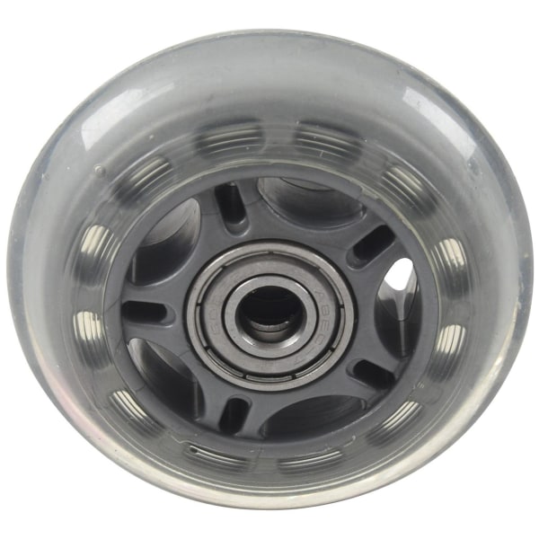 Skøjtesko 608zz Bearing Inline Skate Wheel Clear Grey