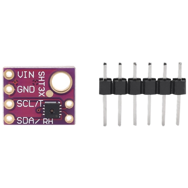 3 stk SHT31-D Temperatur- og Fuktighetsensor Digital Utgangsmodul IIC I2C Grensesnitt 3.3V For