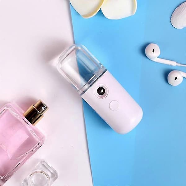 USB genopladelig Nano Mist luftfugter, ansigtsforstøver og damper