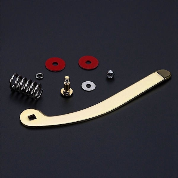 Gitarr Vibrato Bro System Tremolo Arm Whammy Bar med Mutterfjäder Kompatibel med Elektrisk Gitarr