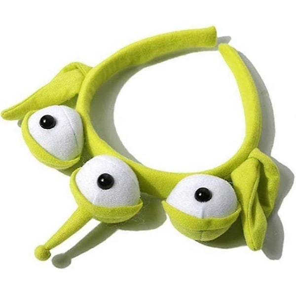 Alien Pandebånd Til Toy Story Strækbart Plys Hårtilbehør Til Ansigtsvask Brusebad Skønhedspleje