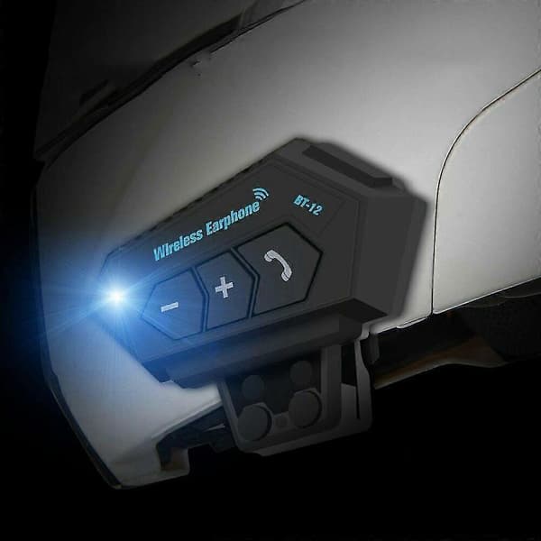 Moottoripyöräkypärän Bluetooth-kuulokemikrofoni Kypäräpuhelin