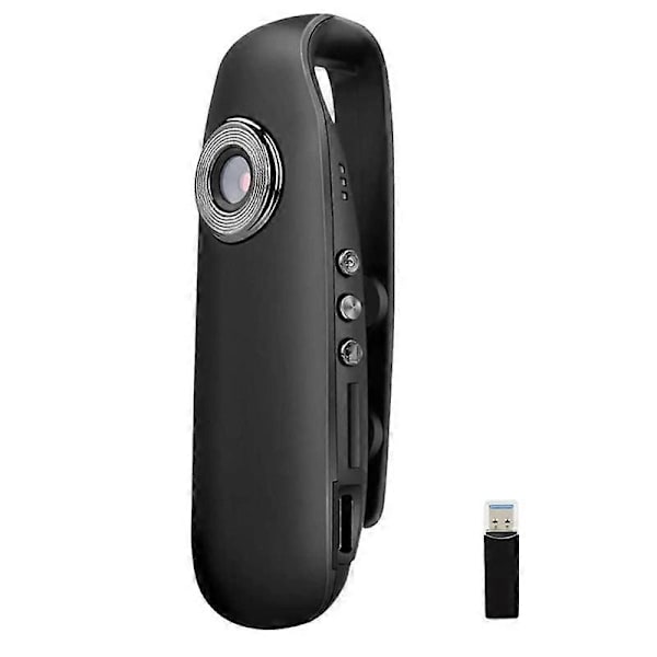Poliisin kehon kamera ja kannettava, kamera videolla puettavaksi, 1080P puettava kamera, mini kamera EU-pistoke