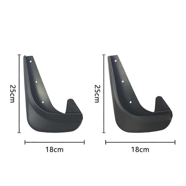 4 st Universal Bil Stänkskydd Mud Flaps Fram Bak Hjul Stänkskärmar Biltillbehör Spl