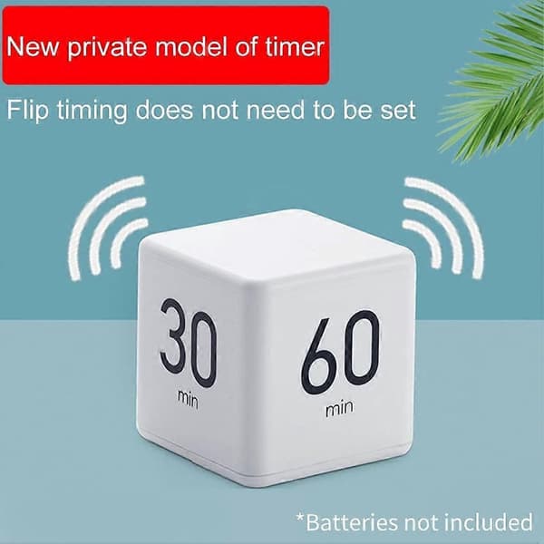 5, 15, 30 og 60 Minutters Tidsstyring Køkkenur, Børneur, Træningsur