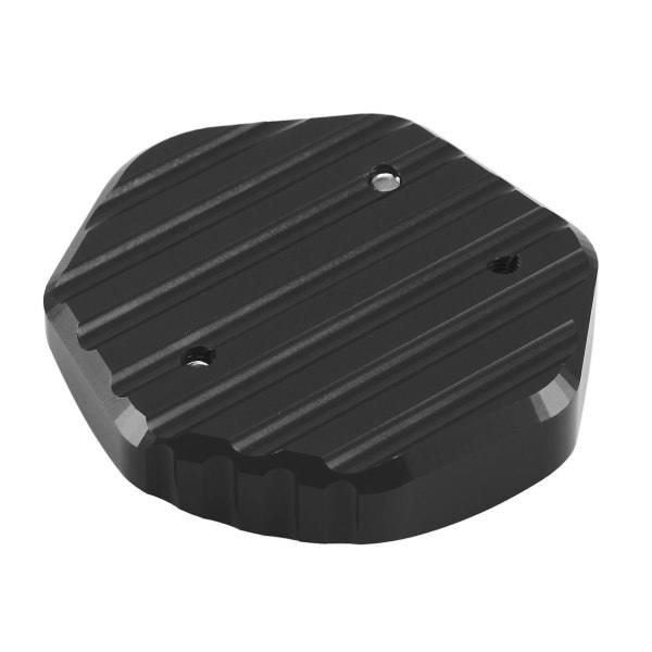 Motorsykkel Støttefotforlengelse Pad Side Stativ Forstørrer Plate for Honda Rebel CMX300 CMX500 2017-2021 svart