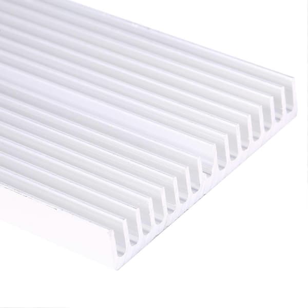 100*60*10mm DIY Kylare Aluminium Gitterform Kylfläns Chip för IC LED Effekttransistor YEMAA