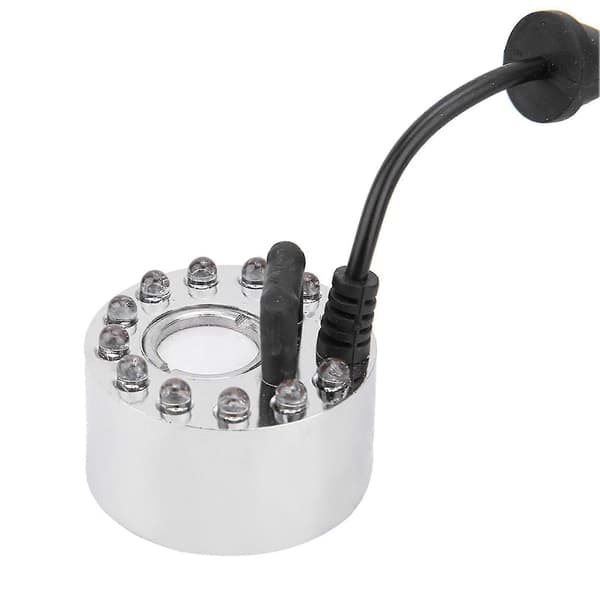 LED Akvarium Tåkemaskin Luftfukter med Lys for Reptiltanker US Plugg 100-240V