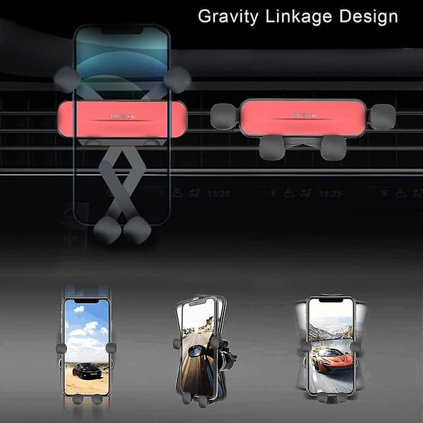 Universell Gravitations Biltelefonhållare för iPhone 12 Pro Max/12, Galaxy S20+, Huawei, Xiaomi