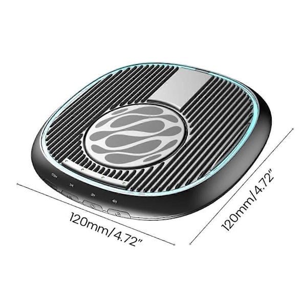 Musebevegelsessimulator Timer Musejiggler Musebeveger Driverfri med 7 RGB-lys Musebevegelse