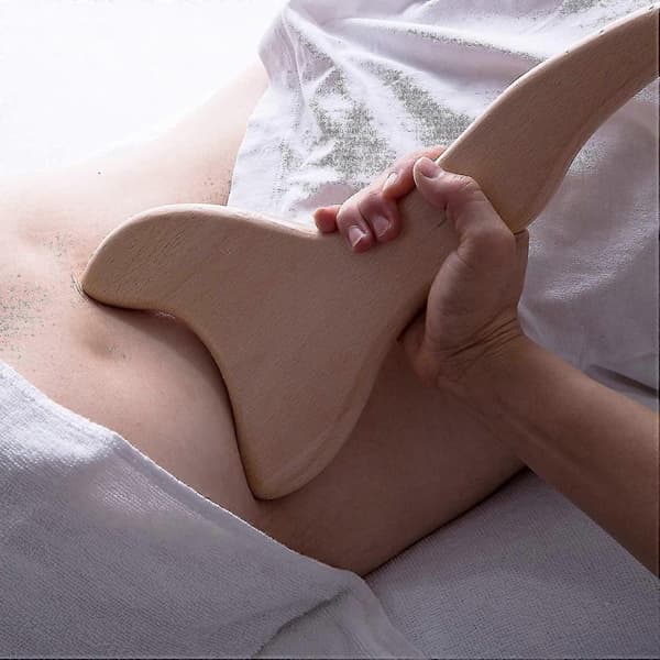 Lymfedrænage Værktøj - Træ Gua Sha Terapi Massageværktøjer - Anti Cellulite Paddle Massager