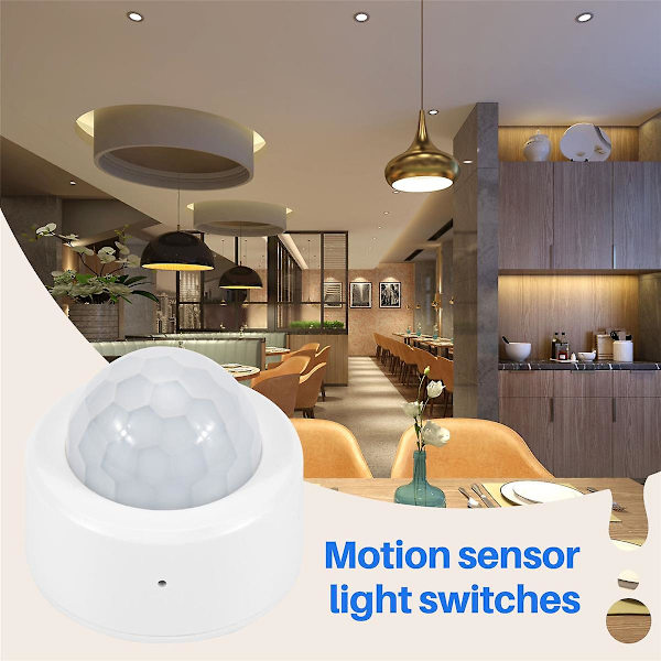 Rörelsedetektor Zigbee 3.0 Tuya Mini Smart Human Motion PIR Transducer Smart Life Hem Trådlös Anslutning Ljus1