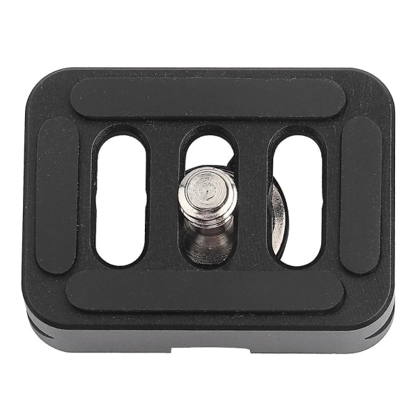 Mini bærbar aluminiumslegering Quick Release-plade med skridsikker pude til Slr-kamera Stativspor kompatibel til Tyc10tyc10