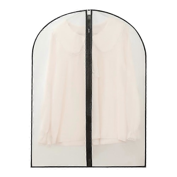 Förpackning med 6 högkvalitativa klädskydd 60 x 120 x cm för kostymer, klänningar, kappor, jackor
