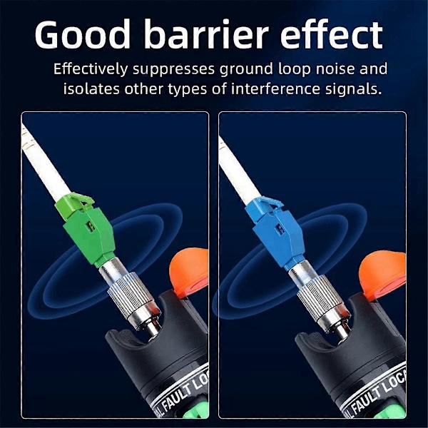FC Hane till LC Hona Hybrid Konverter Adapter Fiber Optisk Effektmätare Kopplare Singlemode Optisk Kontakt
