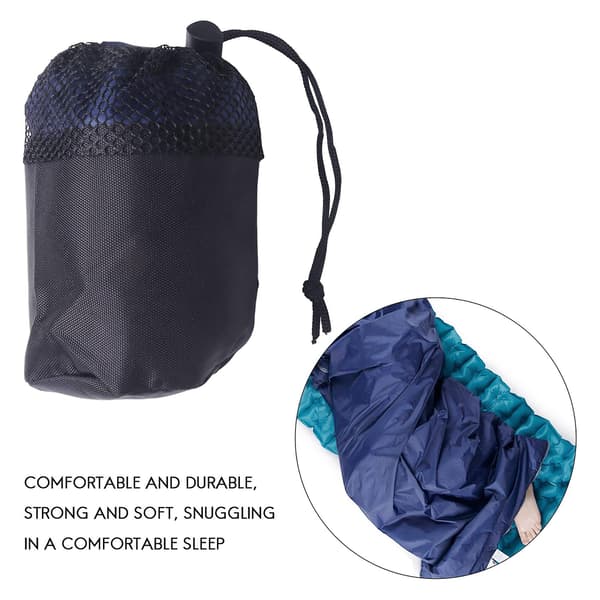 Mikrofiber Sovepose Liner Rejseseng Sæk Letvægts Sovepose Liners Til Voksne, Til Hoteller, T