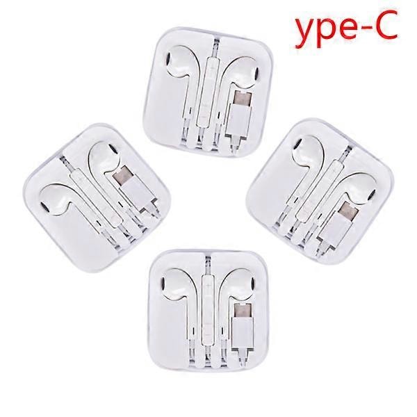 USB-C Typ-c hörlurar In-Ear med mikrofon