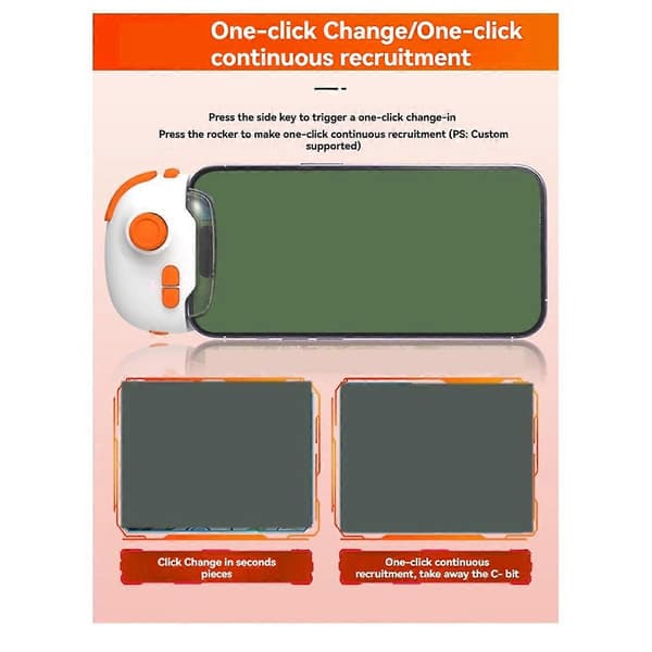 For MB03 Pro Spillkontroller Joystick - Smart Spillkontroll, Vibrasjon, Ett-klikks Utstyrbytte for