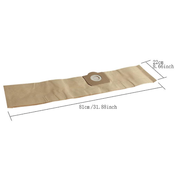 5 st Dammsugarpåsar för Wd3 Wd3p Mv3 6.959-130.0 Dammsugare (5-pack)