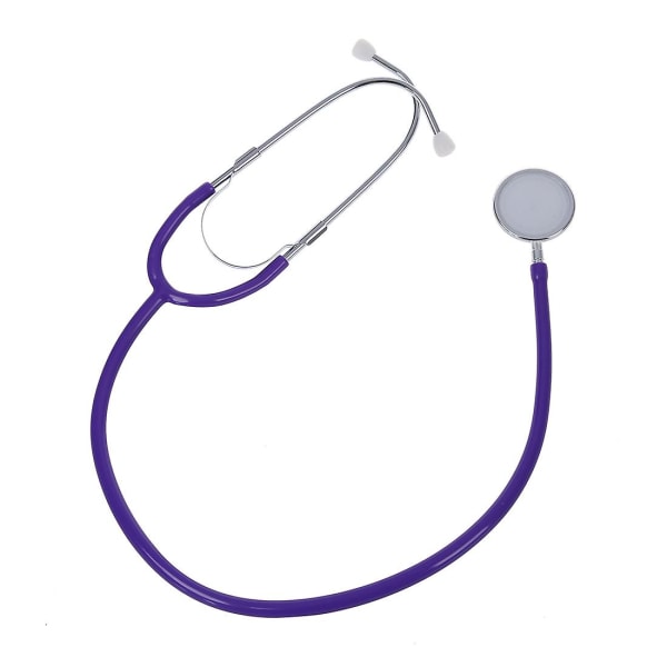 Pro Dual Head EMT stetoskop for lege sykepleier Vet Student Health Blood Purple