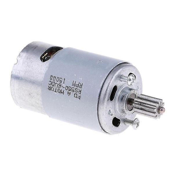 Motor Växellåda Tillbehör Barn Elbil DC Motor 6v 550 10 Tand 10mm Banmo