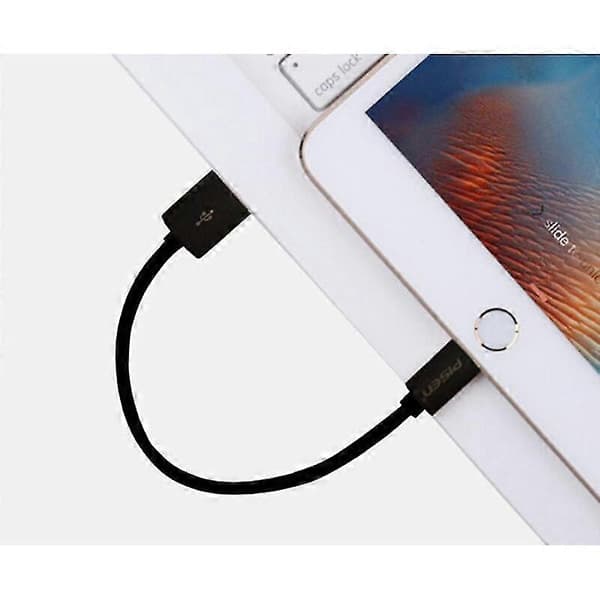 Lightning-kablar USB-laddningsdatakabel för iPhones, iPads och iPods - Kort längd