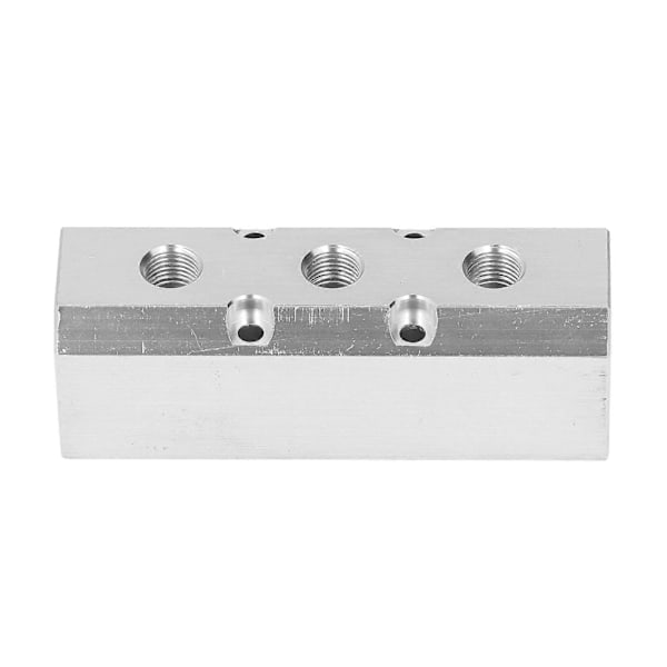 Luftfördelare Stort Flöde Aluminium Pneumatiskt Block 40x40mm G1/2 Inlopp G1/4 Utlopp SY40-02-3F YEMAA