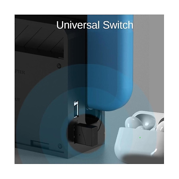 24bit USB Bluetooth 5.2 Lydsender - adaptiv/ll/ HD 40ms Lav Latens Multi-punkt Trådløs Adapter For Switch
