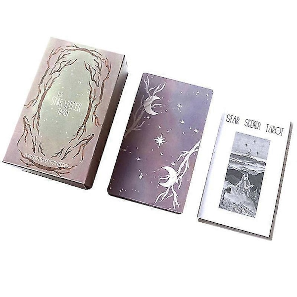 12*7cm The Star Seeker Tarotkortlek Profetia Spådom Familjefest Brädspel - SFYGV