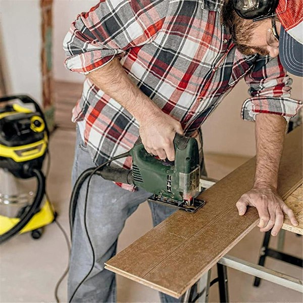 Til Karcher WD5 6 Udsugningssæt til Elværktøj - Tilsluttes Udstødningsport for Effektiv Støv- og Snavs
