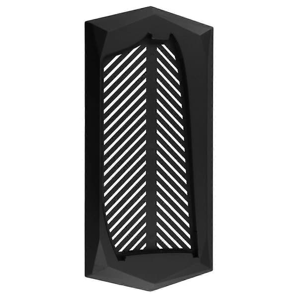 Vertikalt stativ til Slim Optical Drive Version-konsol med indbyggede køleventiler og skridsikre fødder, sort