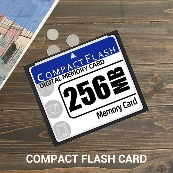 256mb Compact Flash-minneskort för kamera, reklammaskin, industridatorkort