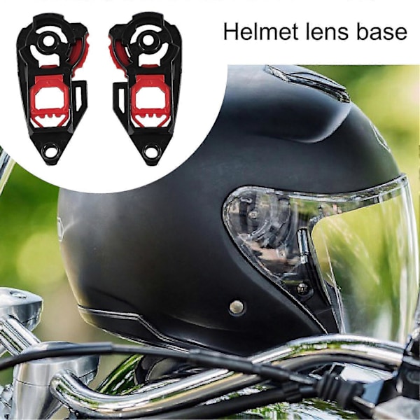 1 Par Skjold Baseplade Kompakt Stram Abs Hjelm Gear Baseplade Til Agv K1 K3sv K5 / K3 K4
