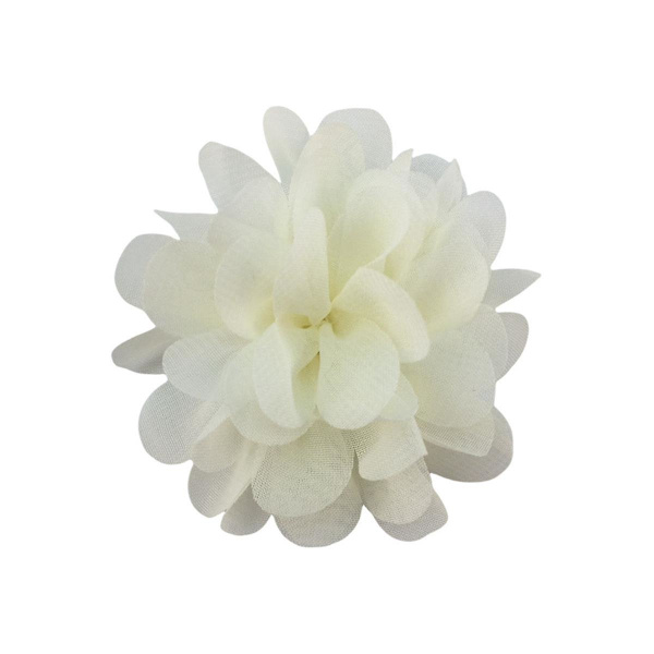 30 stk 7cm Chiffon Gauze Blomst Kunstig Stoff Silke Blomst Hode For Diy Bryllup Fest Hjem Blomster