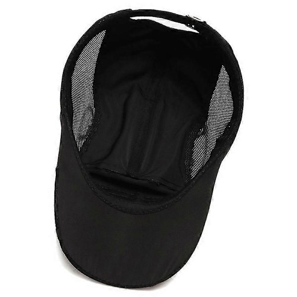 SnabbTorkande Keps Lätt Löpningshatt Utomhus Luftig Mesh Justerbar Sport Solhatt UV-Skyddande Hatt för Män Kvinnor