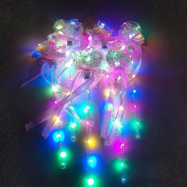 Kids Glowing Ball Wand Glow Stick Toy Julebursdagsgave, perfekt Intellektuell Lekegave for barn