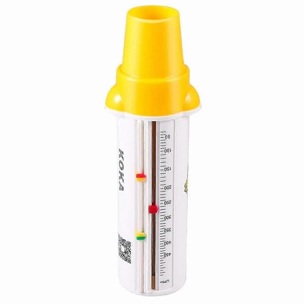 Kannettava spirometri, huippuvirtausmittari