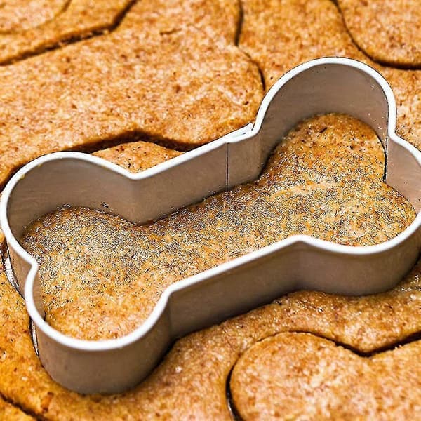 Hundeknogle Kageudstikkersæt, Rustfrit Stål, 3-dele-AM